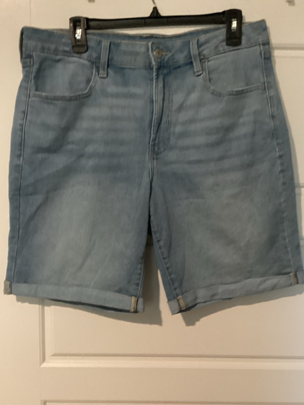 Old Navy Light Blue Denim Bermuda Shorts